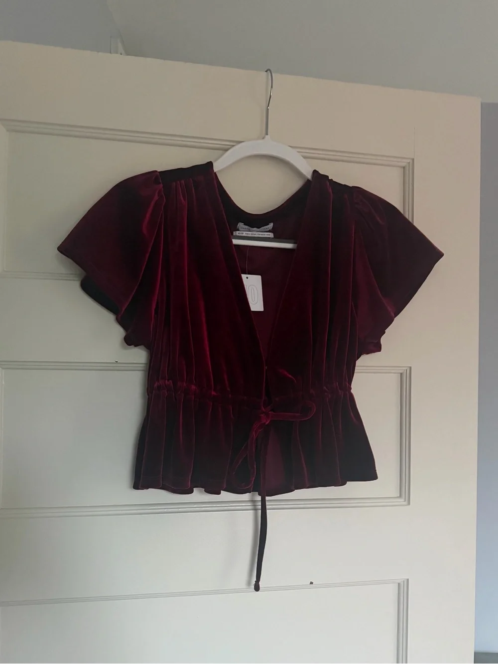 New Urban Outfitters Velvet Top